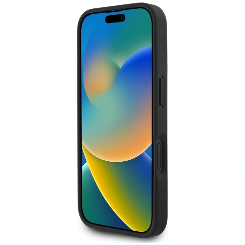Kup Guess Růžové s jemnou texturou Velké 4G logo Apple iPhone 16 černý - GUE4528 - {ean13} - Sklep Home Screen