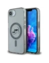 Karl Lagerfeld IML Metall Karl & Choupette Köpfe MagSafe Apple iPhone 16e schwarz