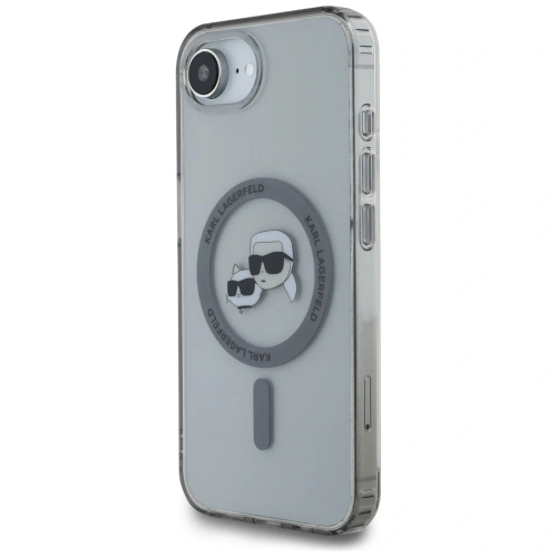 Buy Karl Lagerfeld IML Metal Karl & Choupette Heads MagSafe Apple iPhone 16e black - KLD22011 - {ean13} - Home Screen Store Europe