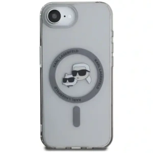Kup Karl Lagerfeld IML Metall Karl & Choupette Köpfe MagSafe Apple iPhone 16e schwarz - KLD22011 - {ean13} - Sklep Home Screen