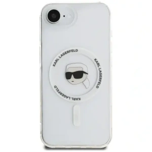 Kup Karl Lagerfeld IML Metall Karl Kopf MagSafe Apple iPhone 16e weiß - KLD22012 - {ean13} - Sklep Home Screen