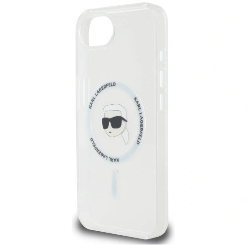 Kup Karl Lagerfeld IML Metall Karl Kopf MagSafe Apple iPhone 16e weiß - KLD22012 - {ean13} - Sklep Home Screen