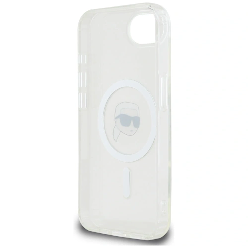 Buy Karl Lagerfeld IML Metal Karl Head MagSafe Apple iPhone 16e white - KLD22012 - {ean13} - Home Screen Store Europe