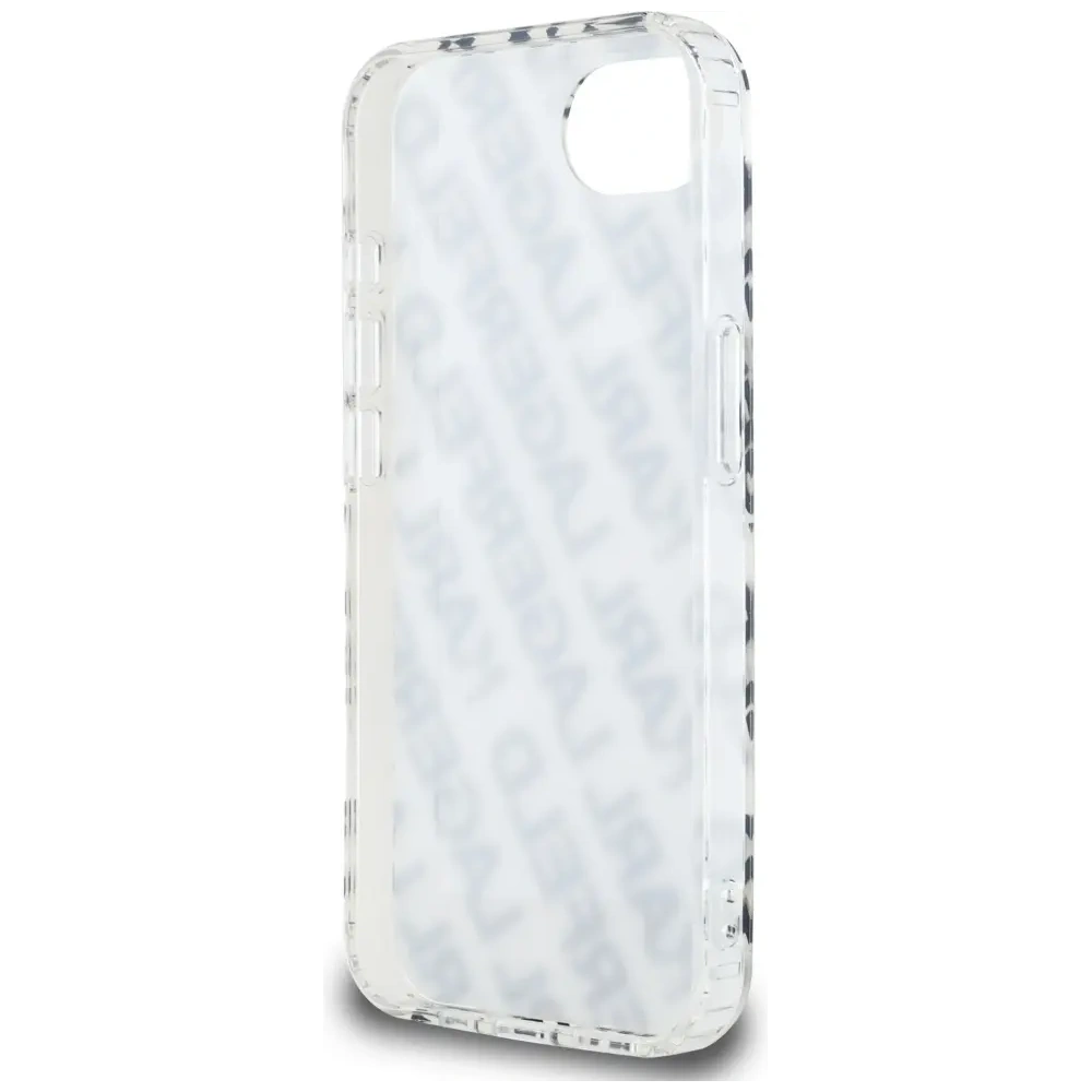 Etui Karl Lagerfeld IML Repeat Logo do Apple iPhone 16e złoty