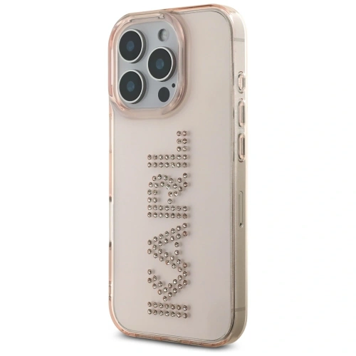 Buy Karl Lagerfeld IML Rhinestones Logo Apple iPhone 16 Pro Max pink - KLD22015 - {ean13} - Home Screen Store Europe