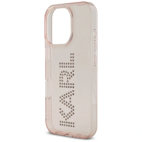 Buy Karl Lagerfeld IML Rhinestones Logo Apple iPhone 16 Pro Max pink - KLD22015 - {ean13} - Home Screen Store Europe
