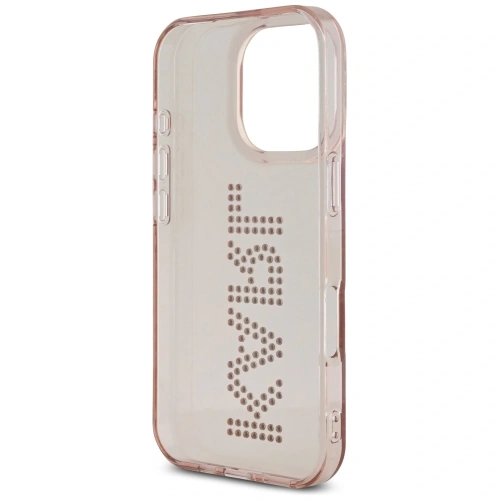 Buy Karl Lagerfeld IML Rhinestones Logo Apple iPhone 16 Pro Max pink - KLD22015 - {ean13} - Home Screen Store Europe