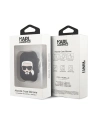 Kup Etui Karl Lagerfeld KLACCSILKHBK husă pentru Apple AirPods neagră/silicon Ikonik - KLD290BLK - {ean13} - Sklep Home Screen