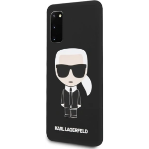 Kup Etui Karl Lagerfeld KLHCS62SLFKBK Samsung Galaxy S20 hardcase fekete/szilikon ikonikus - KLD291BLK - {ean13} - Sklep Home Screen