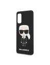 Kup Etui Karl Lagerfeld KLHCS62SLFKBK Samsung Galaxy S20 hardcase czarny/black Silicone Iconic - KLD291BLK - {ean13} - Sklep Home Screen