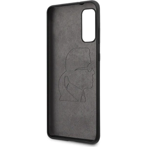 Kup Etui Karl Lagerfeld KLHCS62SLFKBK Samsung Galaxy S20 hardcase fekete/szilikon ikonikus - KLD291BLK - {ean13} - Sklep Home Screen