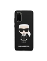 Kup Etui Karl Lagerfeld KLHCS62SLFKBK Samsung Galaxy S20 hardcase czarny/black Silicone Iconic - KLD291BLK - {ean13} - Sklep Home Screen