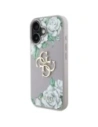 Buy Guess Grained Roses Big 4G logo Apple iPhone 16 purple - GUE4529 - {ean13} - Home Screen Store Europe