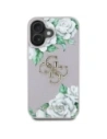 Buy Guess Grained Roses Big 4G logo Apple iPhone 16 purple - GUE4529 - {ean13} - Home Screen Store Europe