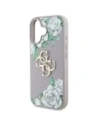 Buy Guess Grained Roses Big 4G logo Apple iPhone 16 purple - GUE4529 - {ean13} - Home Screen Store Europe