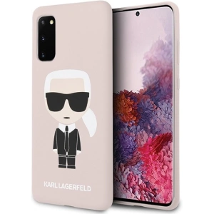 Kup Etui Karl Lagerfeld KLHCS62SLFKPI Samsung Galaxy S20 kemény tok világosrózsaszín/Silicone Iconic - KLD292PNK - {ean13} - Sklep Home Screen