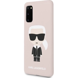 Kup Etui Karl Lagerfeld KLHCS62SLFKPI Samsung Galaxy S20 kemény tok világosrózsaszín/Silicone Iconic - KLD292PNK - {ean13} - Sklep Home Screen