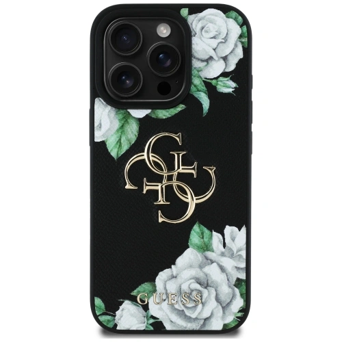 Kup Guess Geäußerte Rosen Big 4G Logo Apple iPhone 16 Pro Max schwarz - GUE4533 - {ean13} - Sklep Home Screen