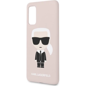 Kup Etui Karl Lagerfeld KLHCS62SLFKPI Samsung Galaxy S20 kemény tok világosrózsaszín/Silicone Iconic - KLD292PNK - {ean13} - Sklep Home Screen