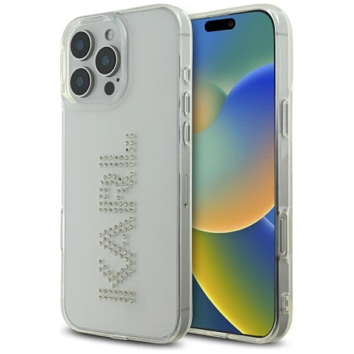 Kup Karl Lagerfeld IML Rhinestones Logo Apple iPhone 16 Pro čirý - KLD22016 - {ean13} - Sklep Home Screen