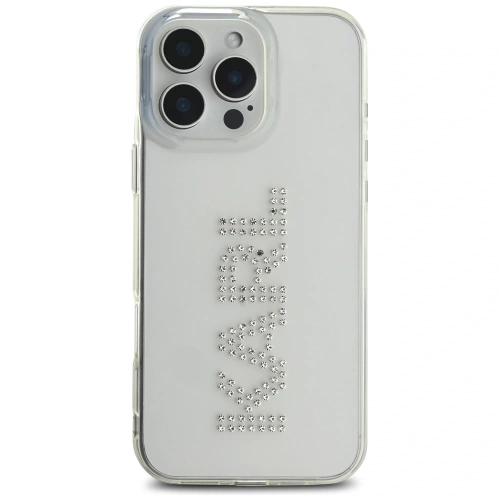 Buy Karl Lagerfeld IML Rhinestones Logo Apple iPhone 16 Pro clear - KLD22016 - {ean13} - Home Screen Store Europe
