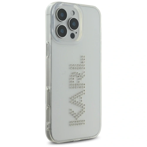 Buy Karl Lagerfeld IML Rhinestones Logo Apple iPhone 16 Pro clear - KLD22016 - {ean13} - Home Screen Store Europe