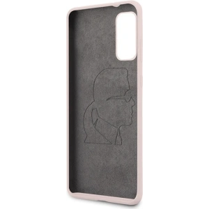Kup Etui Karl Lagerfeld KLHCS62SLFKPI Samsung Galaxy S20 kemény tok világosrózsaszín/Silicone Iconic - KLD292PNK - {ean13} - Sklep Home Screen