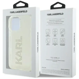 Kup Karl Lagerfeld IML Strass Logo Apple iPhone 16 Pro klar - KLD22016 - {ean13} - Sklep Home Screen