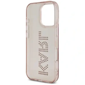 Buy Karl Lagerfeld IML Rhinestones Logo Apple iPhone 16 Pro pink - KLD22017 - {ean13} - Home Screen Store Europe