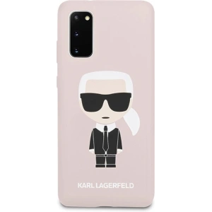 Kup Etui Karl Lagerfeld KLHCS62SLFKPI Samsung Galaxy S20 kemény tok világosrózsaszín/Silicone Iconic - KLD292PNK - {ean13} - Sklep Home Screen