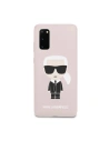 Kup Etui Karl Lagerfeld KLHCS62SLFKPI Samsung Galaxy S20 hardcase jasnoróżowy/light pink Silicone Iconic - KLD292PNK - {ean13} - Sklep Home Screen