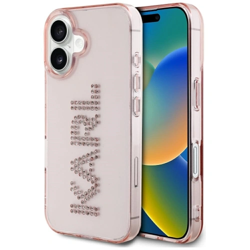 Kup Karl Lagerfeld IML Ragyogó Logó Apple iPhone 16 rózsaszín - KLD22018 - {ean13} - Sklep Home Screen