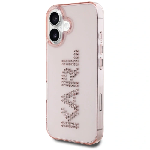 Kup Karl Lagerfeld IML kamínky logo Apple iPhone 16 růžový - KLD22018 - {ean13} - Sklep Home Screen