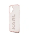 Kup Karl Lagerfeld Logo cu cristale IML Apple iPhone 16 roz - KLD22018 - {ean13} - Sklep Home Screen