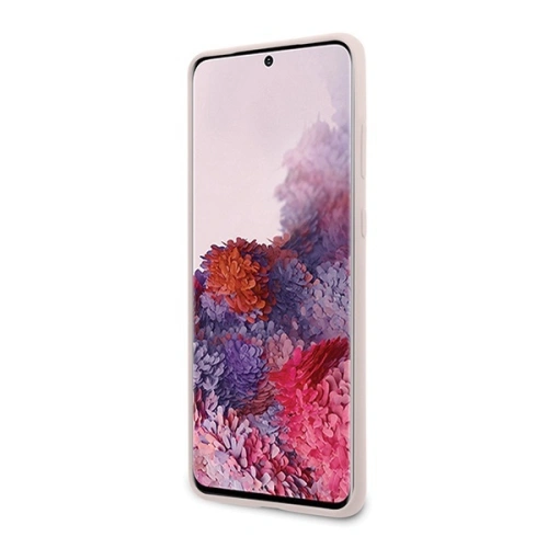 Kup Etui Karl Lagerfeld KLHCS62SLFKPI Samsung Galaxy S20 hardcase jasnoróżowy/light pink Silicone Iconic - KLD292PNK - {ean13} - Sklep Home Screen