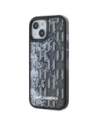 Kup Karl Lagerfeld Tekutý třpytivý monogramový gradient Apple iPhone 15 černý - KLD22020 - {ean13} - Sklep Home Screen
