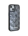Kup Karl Lagerfeld Tekutý třpytivý monogramový gradient Apple iPhone 15 černý - KLD22020 - {ean13} - Sklep Home Screen