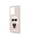 Kup Etui Karl Lagerfeld KLHCS69SLFKPI Samsung Galaxy S20 Ultra hardcase světle růžový/pink Silicone Iconic - KLD293PNK - {ean13} - Sklep Home Screen