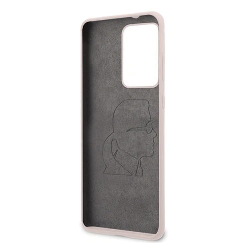 Kup Etui Karl Lagerfeld KLHCS69SLFKPI Samsung Galaxy S20 Ultra hardcase světle růžový/pink Silicone Iconic - KLD293PNK - {ean13} - Sklep Home Screen