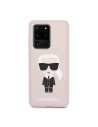 Kup Etui Karl Lagerfeld KLHCS69SLFKPI Samsung Galaxy S20 Ultra hardcase světle růžový/pink Silicone Iconic - KLD293PNK - {ean13} - Sklep Home Screen