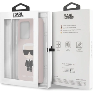 Kup Etui Karl Lagerfeld KLHCS69SLFKPI Samsung Galaxy S20 Ultra hardcase jasnoróżowy/pink Silicone Iconic - KLD293PNK - {ean13} - Sklep Home Screen