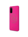 Kup Etui Guess GUHCS62LS4GFU Samsung Galaxy S20 fuksja/fuchsia hard case Silicone 4G Tone On Tone - GUE523FKS - {ean13} - Sklep Home Screen