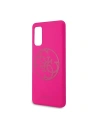 Kup Etui Guess GUHCS62LS4GFU Samsung Galaxy S20 fuksja/fuchsia hard case Silicone 4G Tone On Tone - GUE523FKS - {ean13} - Sklep Home Screen