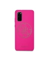 Kup Etui Guess GUHCS62LS4GFU Samsung Galaxy S20 fuksja/fuchsia hard case Silicone 4G Tone On Tone - GUE523FKS - {ean13} - Sklep Home Screen