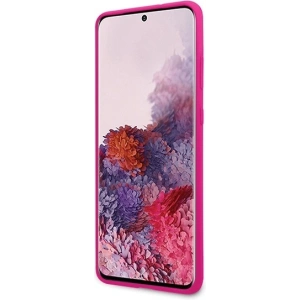 Kup Etui Guess GUHCS62LS4GFU Samsung Galaxy S20 fukszia/fuchsia kemény tok Szilikon 4G Tone On Tone - GUE523FKS - {ean13} - Sklep Home Screen