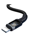 Kup Cablu USB / USB Tip C - Lightning Baseus Cafule PD 18W 2,4A 480 Mbps 1,2m (negru-gri) - BSU1502BLKGRY - {ean13} - Sklep Home Screen