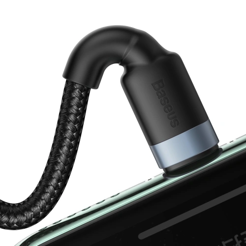 Kup Cablu USB / USB Tip C - Lightning Baseus Cafule PD 18W 2,4A 480 Mbps 1,2m (negru-gri) - BSU1502BLKGRY - {ean13} - Sklep Home Screen