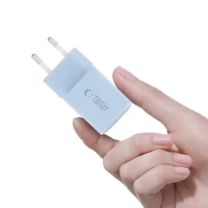 Kup Ładowarka sieciowa Tech-Protect NCM33W 2-port USB-A, USB-C Network Charger PD 33W / QC3.0 Baby Blue - THP4121 - {ean13} - Sklep Home Screen