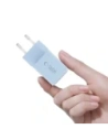 Kup Tech-Protect NCM33W Încărcător de rețea cu 2 porturi USB-A, USB-C PD 33W / QC3.0 Albastru deschis - THP4121 - {ean13} - Sklep Home Screen