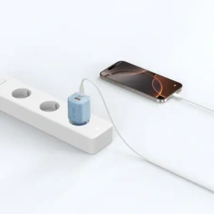 Kup Ładowarka sieciowa Tech-Protect NCM33W 2-port USB-A, USB-C Network Charger PD 33W / QC3.0 Baby Blue - THP4121 - {ean13} - Sklep Home Screen